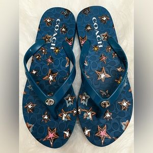 COACH Flip Flops- Barely Used